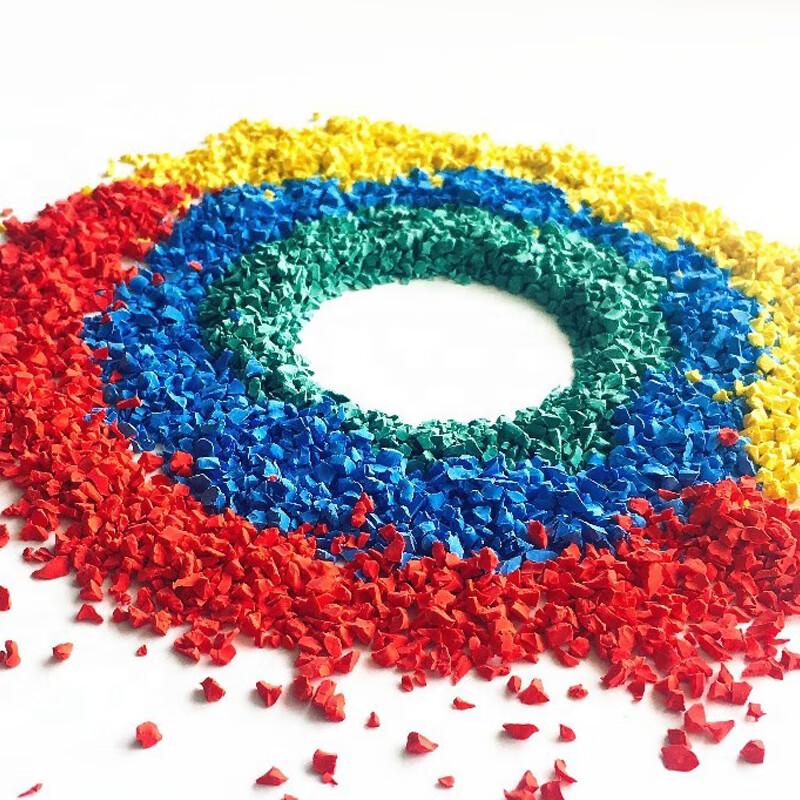 Rubber Plastic Granules for Sports Flooring