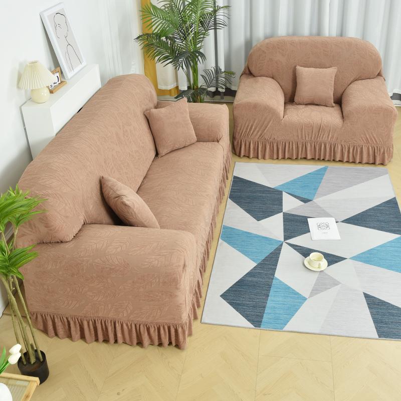Sofa Cover All inclusive Universal Cover Elastic European Style Universal Old Fashioned Anti Cat Scratch Four Season Style