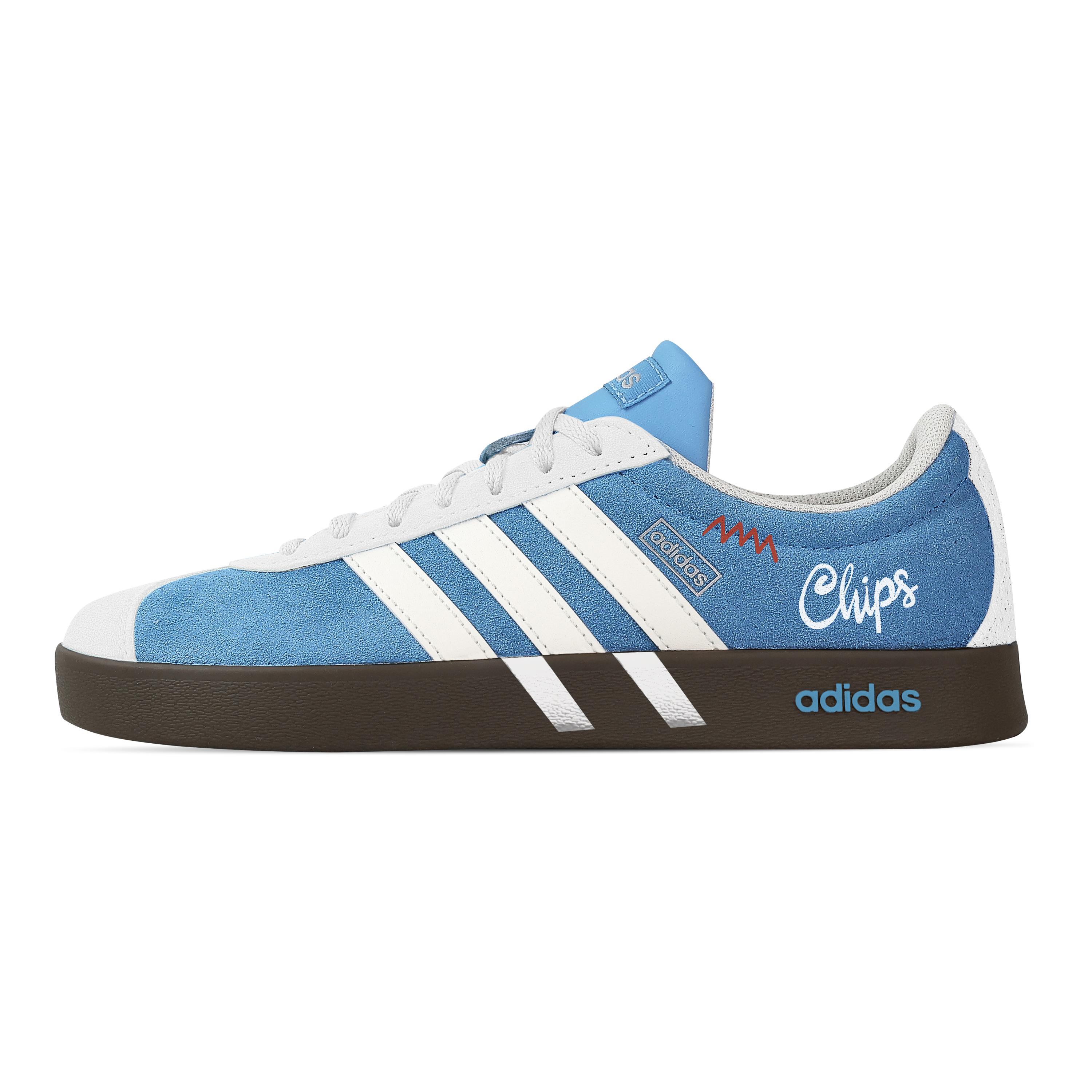 

Adidas VL COURT 2.0 Maris Sal Crispy Step Low top German Army Trainers Unisex Blue JI0496(Team773-) 36