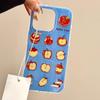 Ins Funny Graffiti Apple Suitable for Iphone15 Couples 16ProMax Mobile Phone Case 13 Apple 14P Pendant