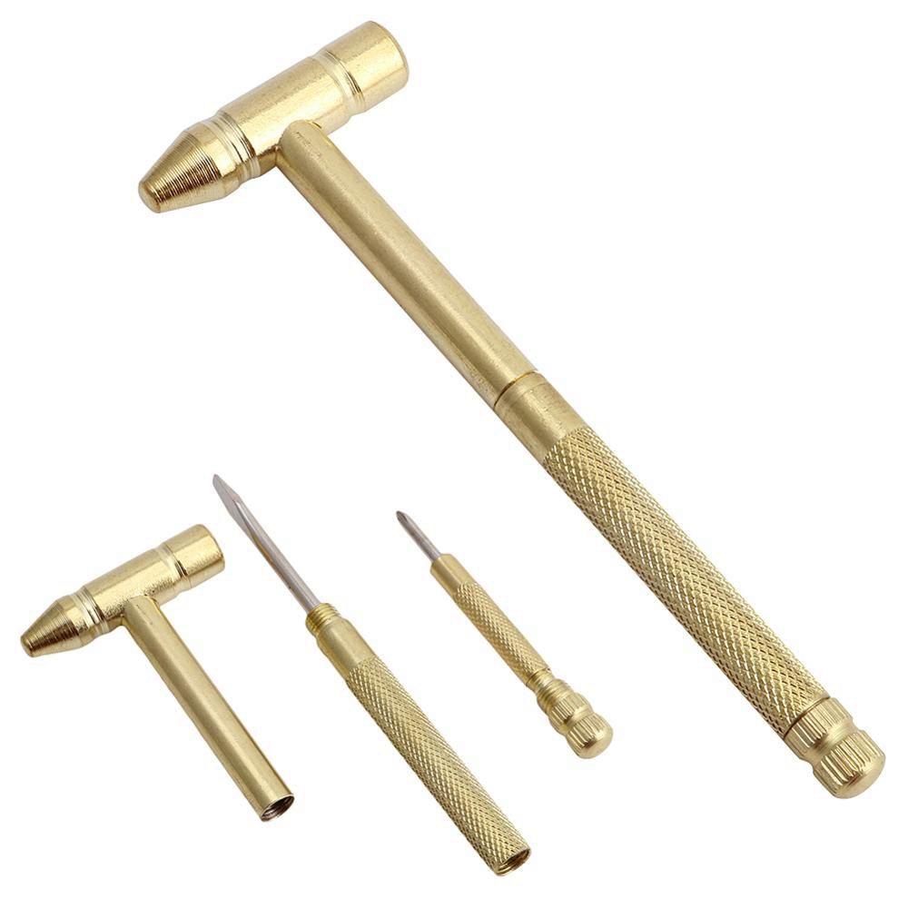 

Jewelry Repair Multifunctional Nail Copper Jewelry Maintenance Tools Screwdriver Hand Tools Hammer золотой
