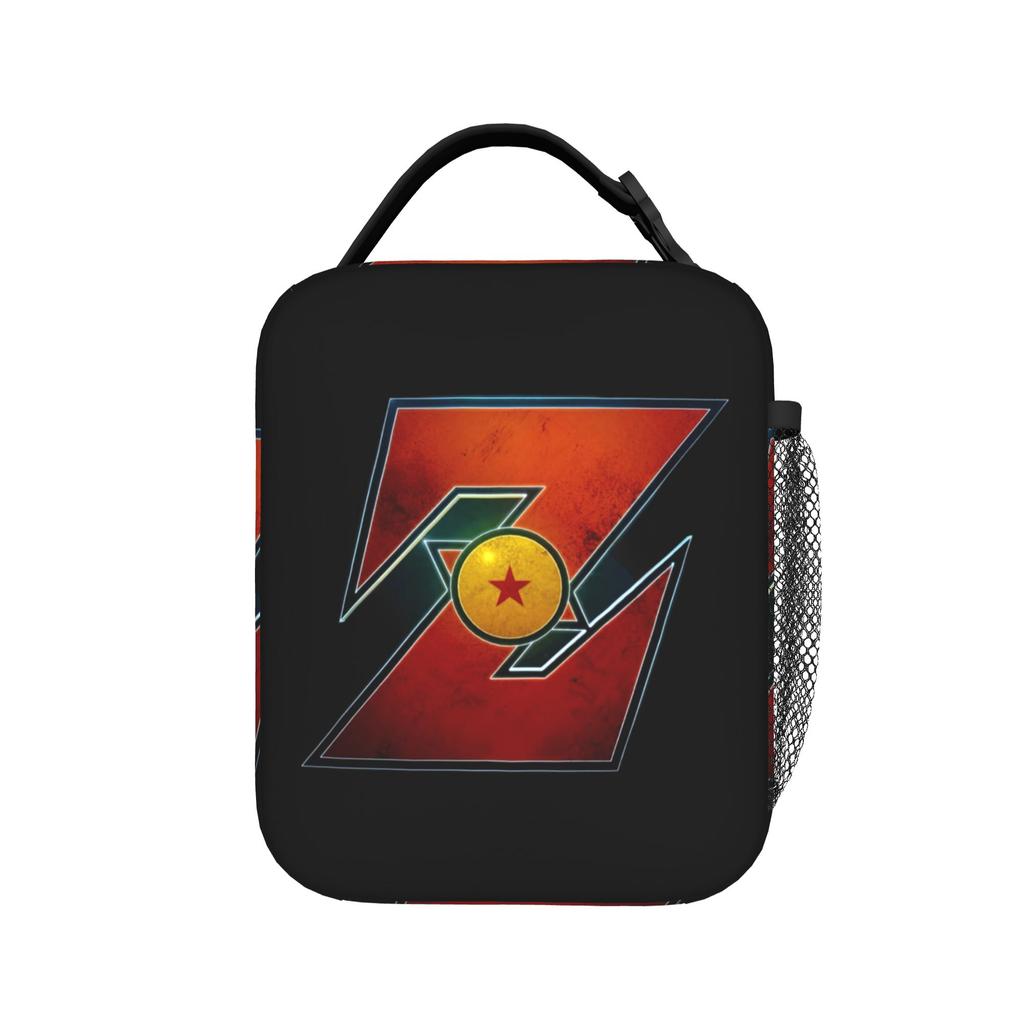 DBZ Insulated Lunch Bag Leakproof Vegeta Anime Meal Container Thermal Bag Tote Lunch Box Work Outdoor Men Women