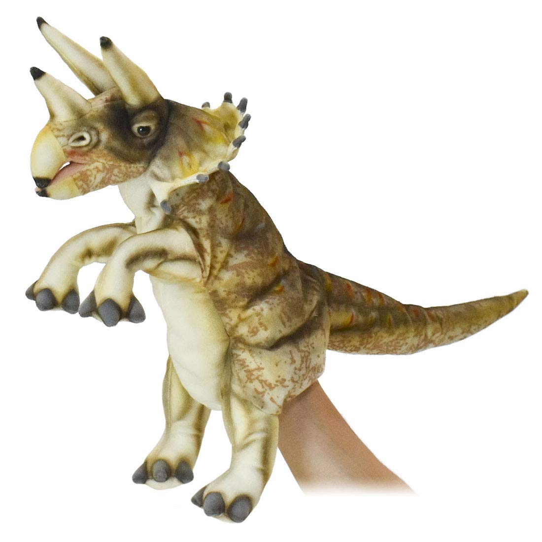 BH7764 HANSA Triceratops Scream 43 Hand Puppet