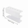 White Black Acrylic Tweezers Holder 13*7.8cm Tweezers Storage Holder  Beauty Makeup Use