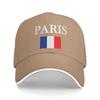 New Paris France Flag  Casual Baseball Cap  Kpop Rock Trucker Hat Summer High Quality Unisex Unisex yk Retro Baseball Caps
