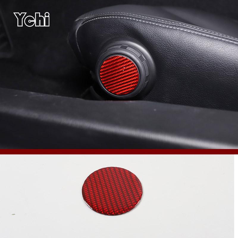Red Soft Carbon Fiber For Mazda MX-5 NC 202016-2026 Car Center Control Interior Sticker Car Modification Accessories