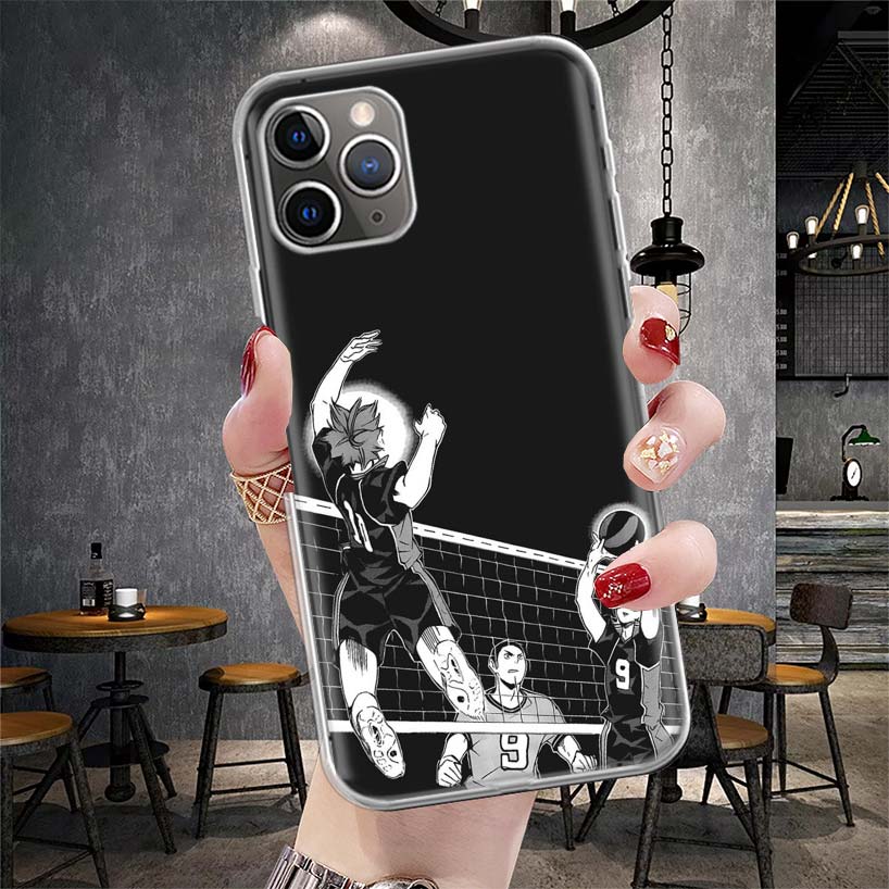 Haikyuu Oya Volleyball Anime Soft Phone Case For IPhone 11 17 Air 16E 16 Pro Max 15 + 14 Plus 13 Mini 12 Apple 7 SE 8 Fundas Coq