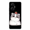 Black Silicone Case For Redmi Turbo 4 Pro A5 4G Case Cartoon Cat Soft Back Cover For Xiaomi Poco X7 Pro C71 Poco M7 4G Plus Case