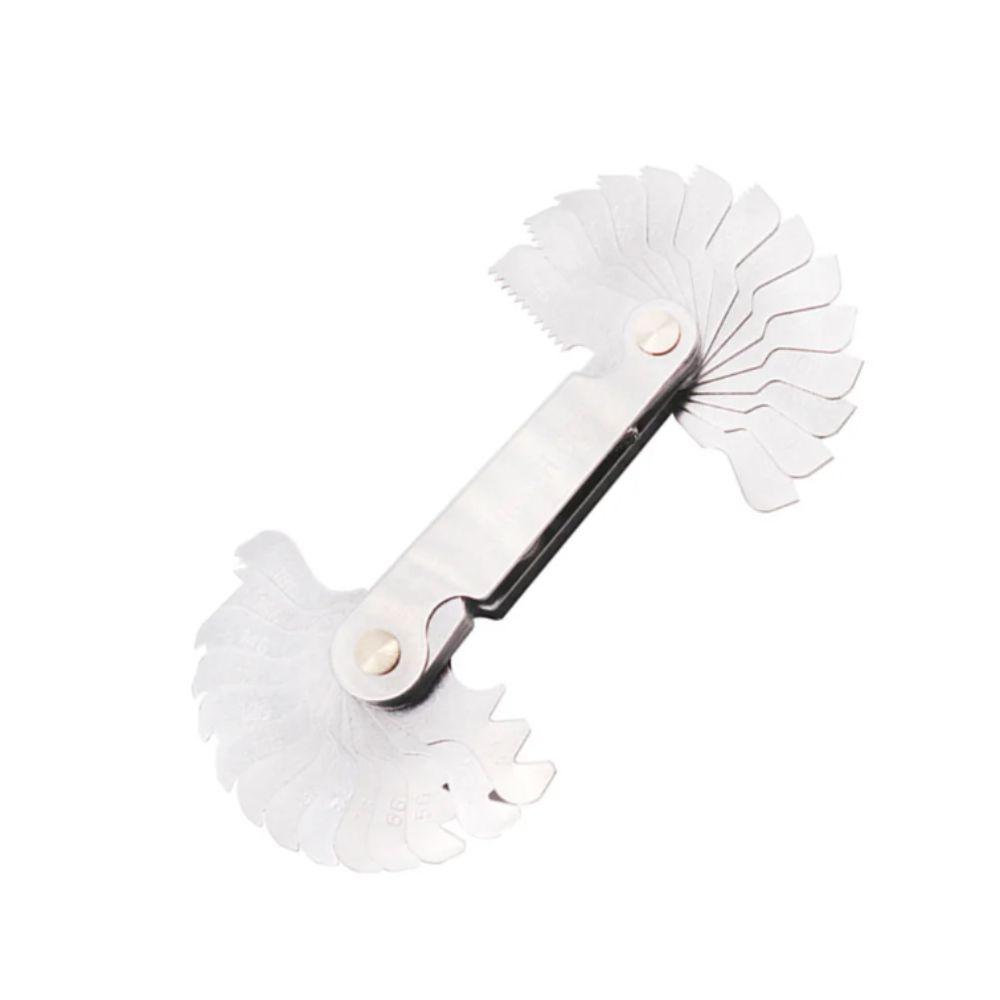 60 Degree Thread Measuring Gauges Metric Imperial Screw Thread Gauge  Metal Lathe