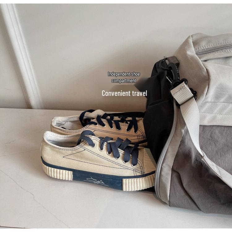 Women's Waterproof Gym & Travel Bag - Large Capacity, Wet/Dry Separation, Crossbody Handbag for Yoga & Swimming