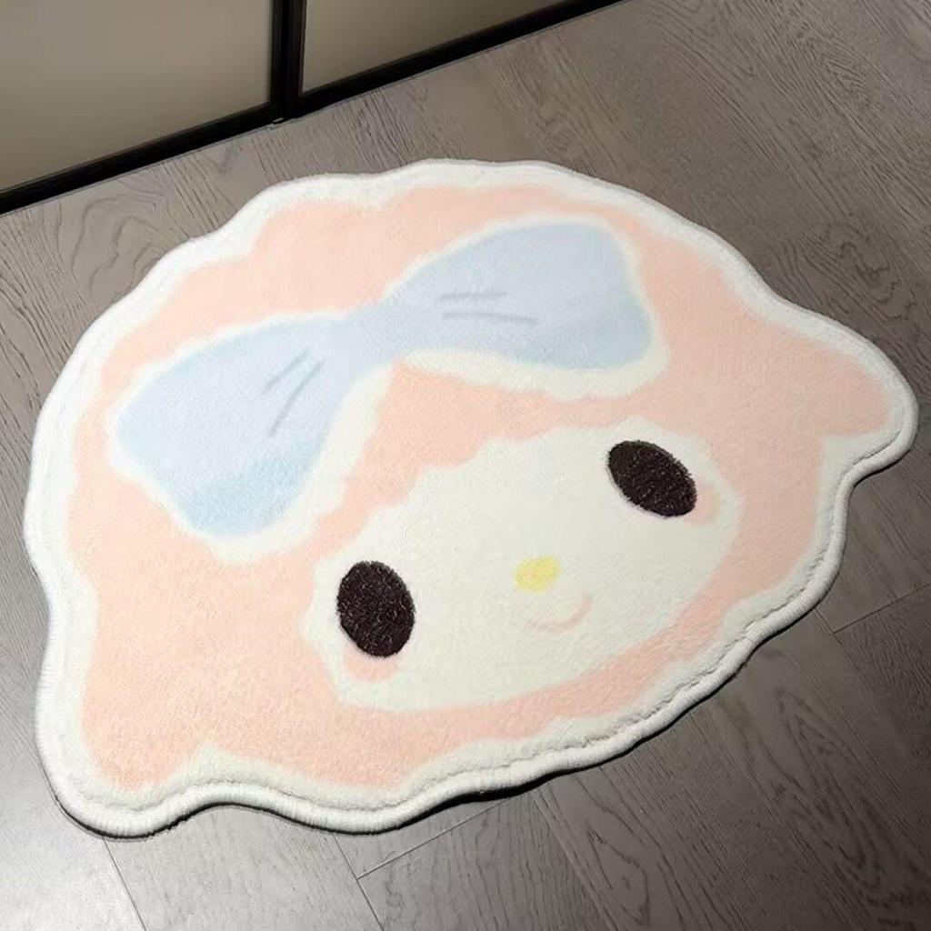 Cartoon Cute Bedroom Bedside Blanket Dresser Makeup Bathroom Bathroom Absorbent Non-slip Foot Pad