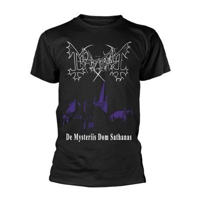 Mayhem Unisex Yetişkin De Mysteriis Dom Sathanas Tişört