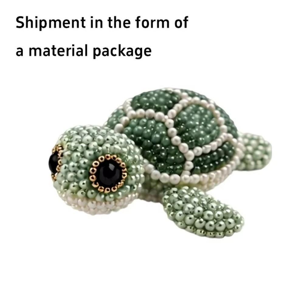 Craft 3D Beaded Animal Kit Animal Shape DIY Bead Craft Kit DIY 3D Beaded Ornament Set Home Decor