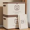 Non-woven Fabric Closet Clothes Storage Bins Large Capacity Locked Storage Box  Wardrobe