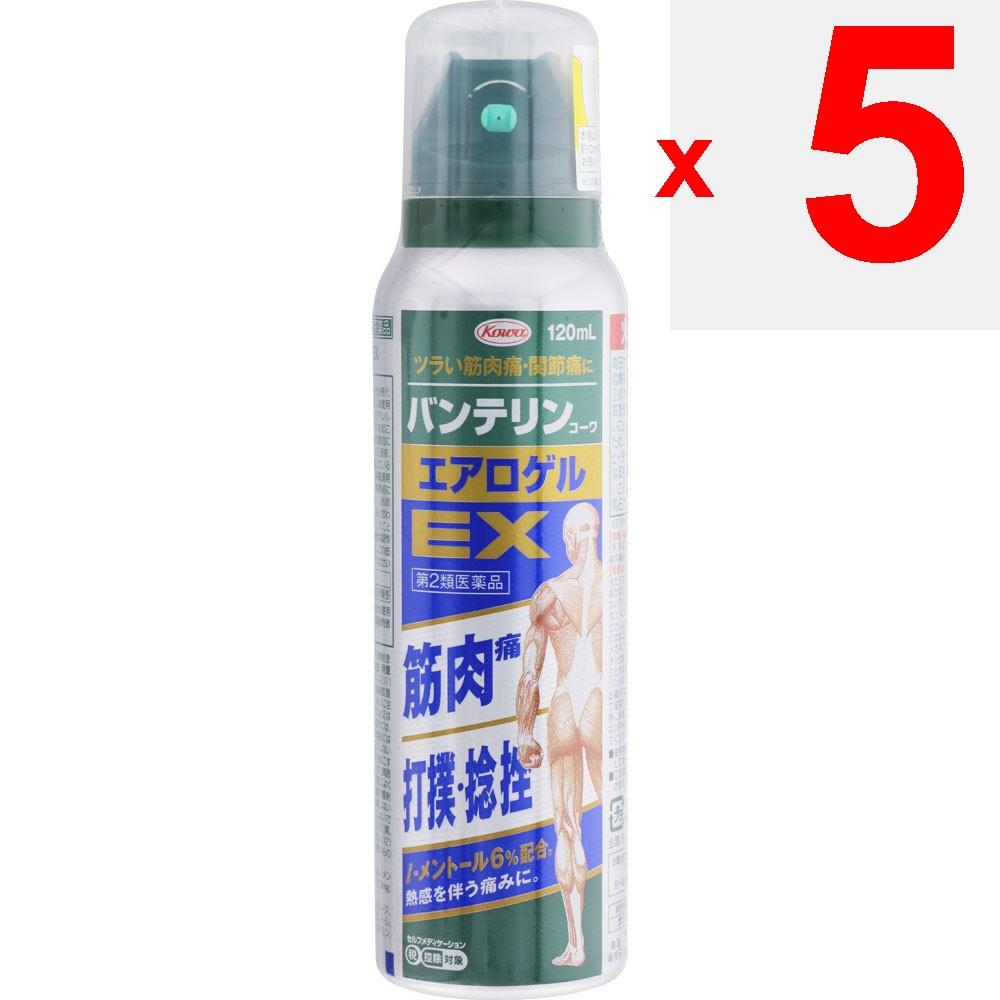Kowa Bantelin Kowa Aero Gel EX 120ml Spray Topical agents Efficacy: Muscle pain, bruises, sprains, lower back pain, joint pain, tendonitis (hand/wrist