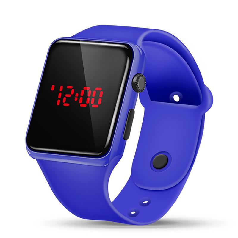 Kids Girls Digital Children Watches For Boys Led Waterproof Silicone Clock Gift