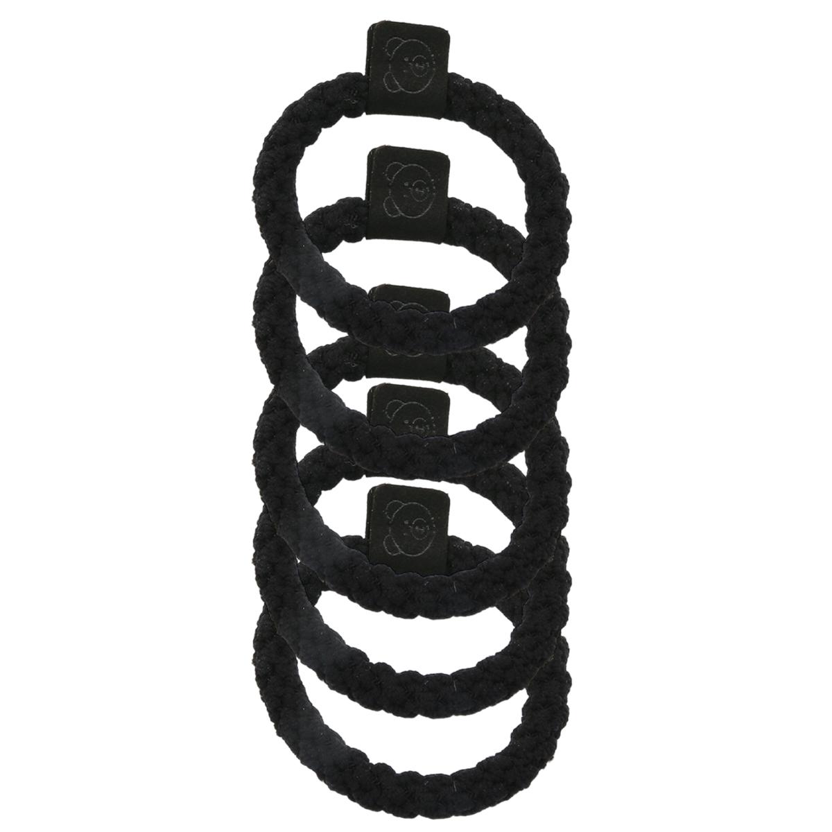 

5 шт. Зимняя плюшевая повязка на голову с надписью «Медведь», обруч для волос, модный головной убор для девочки, сладкая резинка, аксессуары для волос чёрный