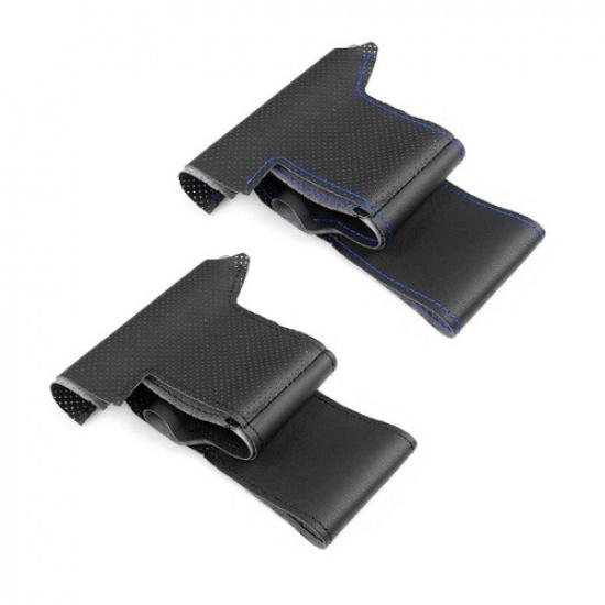 Hand-stitched Splice Leather Steering Wheel Cover For Toyota Prius 20 XW20 04-09