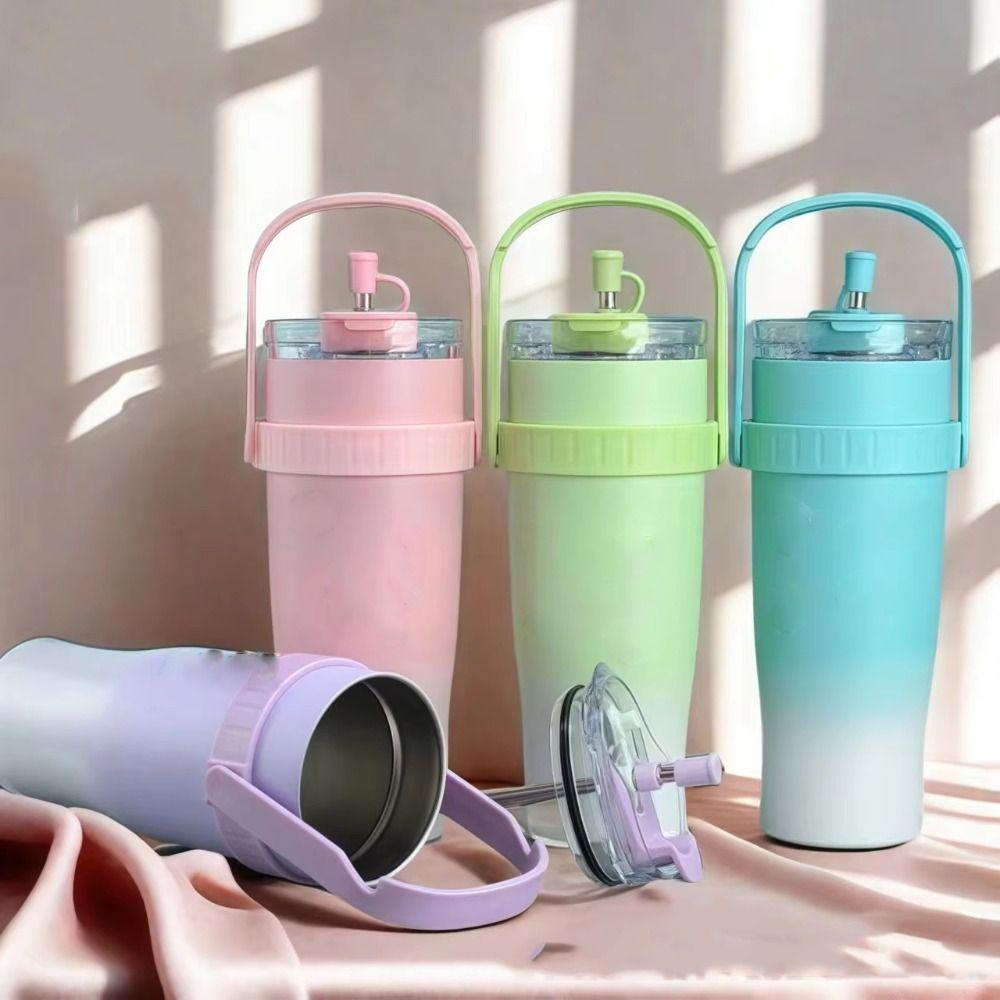 316 Stainless Steel Insulated Water Bottle Large Capacity Office Double Drink Cup  Children