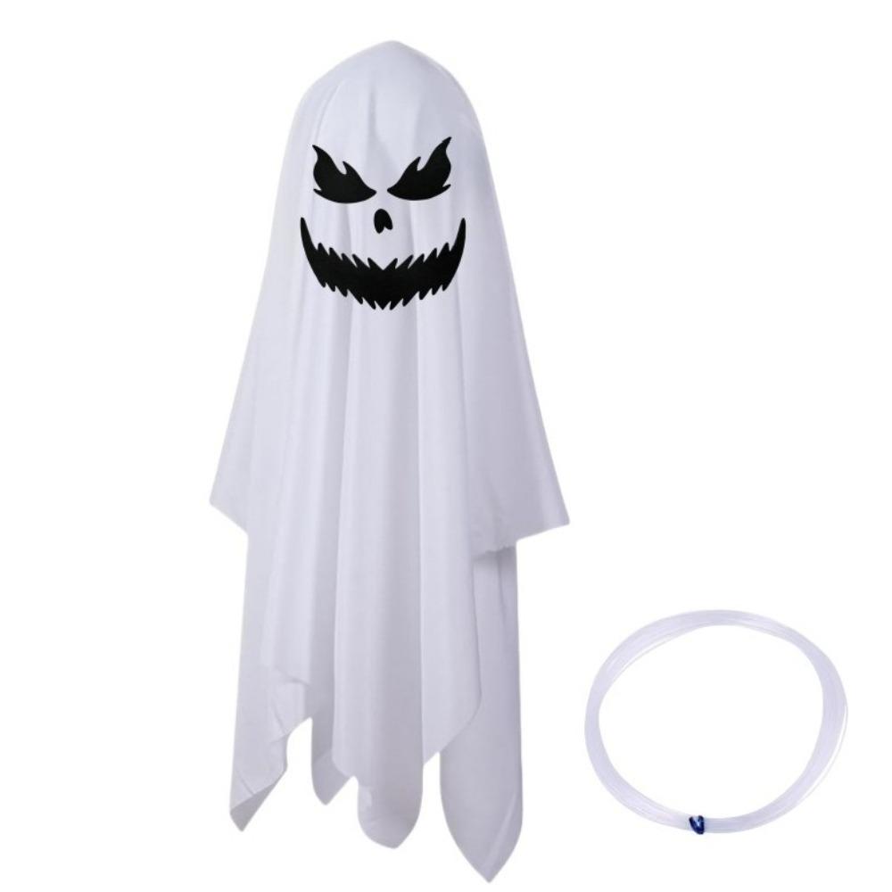 Eerie Halloween Hanging Ghost Decor White Front Door Hanging Halloween Gifts