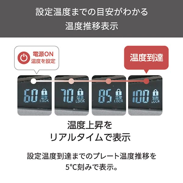 TESCOM Hair Straight Protect Compatible with Temperature Automatic Nobby by Easy Plug Black Iron, Iron, Ion, 25mm, Overseas, Adjustment/Lock/Memory