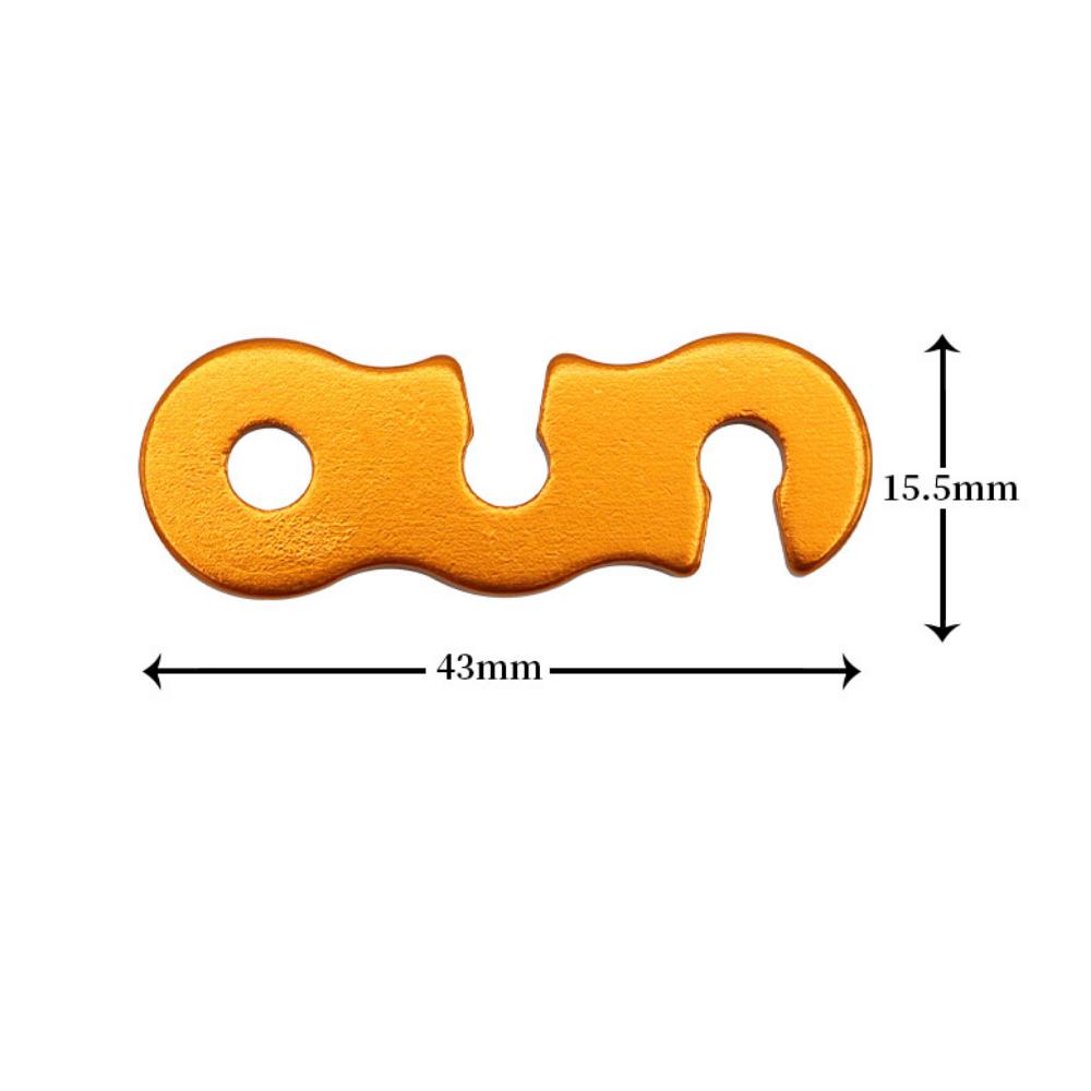 

10 шт. сверхлегкий алюминиевый регулятор шнура для палатки, кемпинга, пешего туризма, альпинизма, активного отдыха 10PCS золотой
