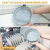 2Pcs Silicone Mould for Hot Air Fryer Foldable Air Fryer Silicone Pots Reusable Non-Stick Air Fryer Silicone Mould