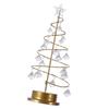 Christmas Crystal Tree Lamp Acrylic Crystal Pendant Christmas Decorative Desk Lamp for Bedroom