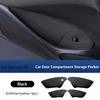 For BYD Sea Lion 06 DM-I/EV Car Door Storage Pockets Leather Storage Boxes Door Slot Pads And Modification Interior Supplies