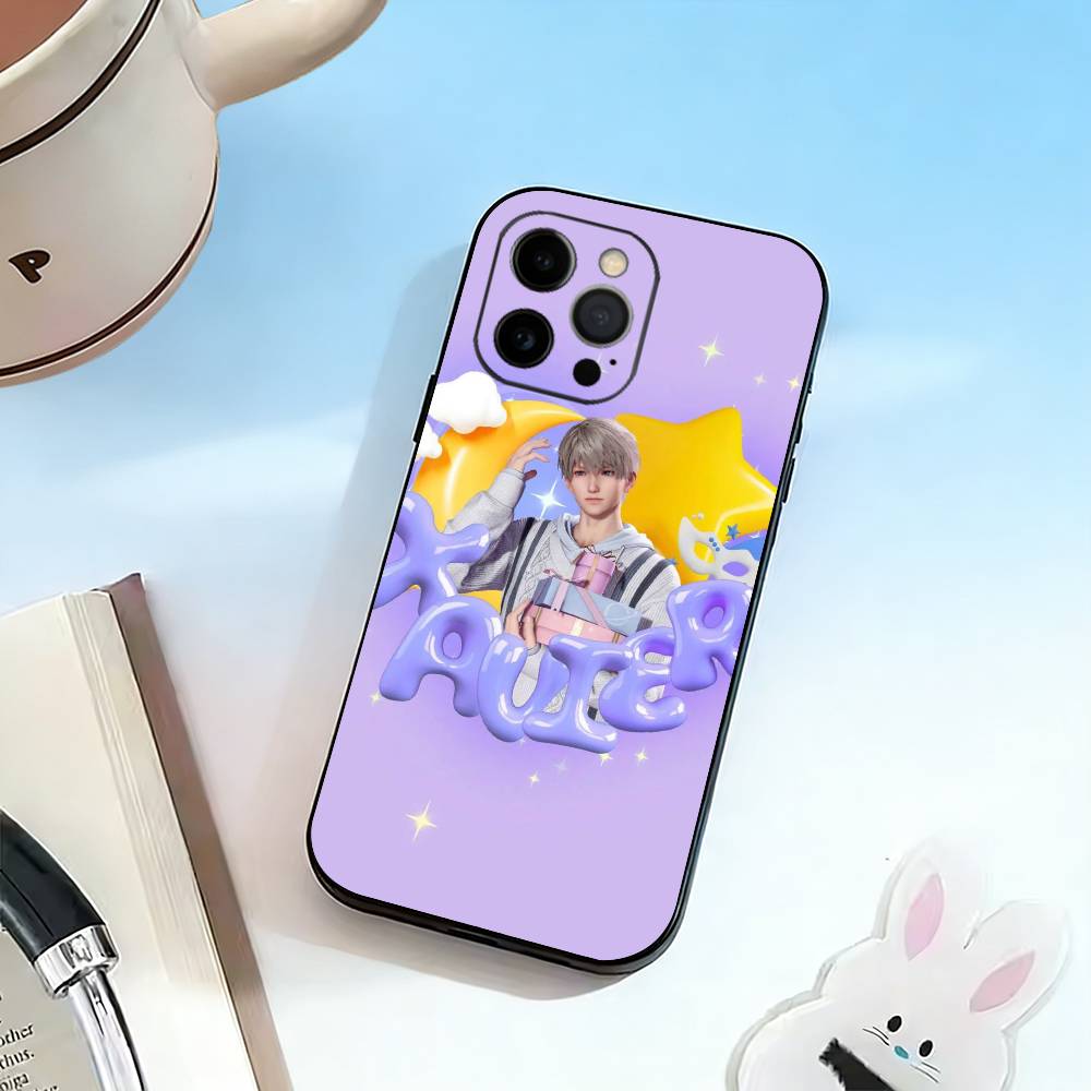 

Qiyu Love and Deepspace Phone Case For iPhone 17, 16,15,14,13,12,11 Plus,Pro Max, Others Soft Black Cover iPhone17