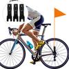 Safety Flag Brackets Bike Flag Mounting Bracket Motorcycle Flag Pole Mount Cycling Accessories Safety Flag for Bike Trailer
