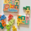 Montessori Geometric Shape Matching Blocks: Develop Hand-Eye Coordination & Logical Thinking in Kids