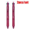 Creative 5 in-1 Multicolor Erasable Gel Pens 2Pcs Automatic Pencil With Eraser For School Office Writing Supplies Stationery