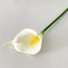 Real Touch Artificial Calla Lily Flower 13.4" Lifelike Faux Flower Branch for DIY Wedding Bouquet Home Indoor Table Centerpiece