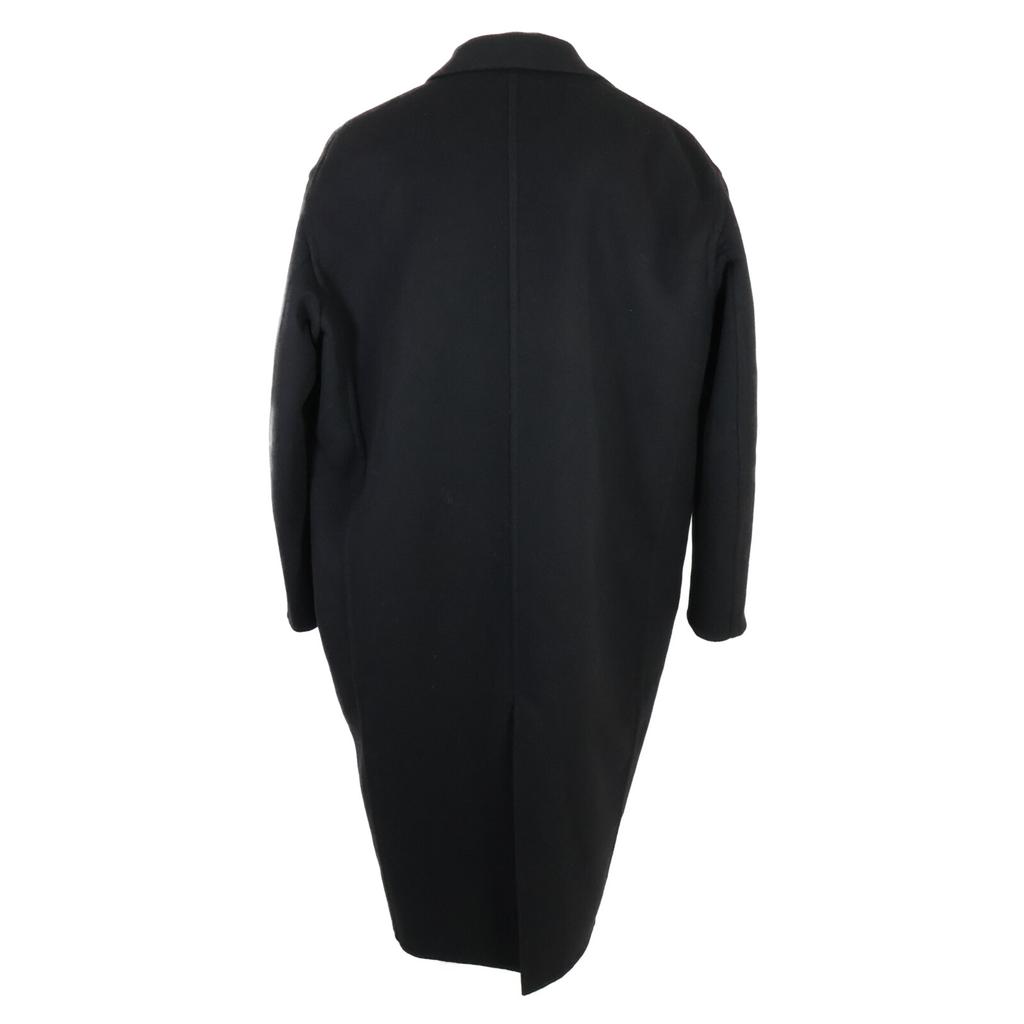 CELINE Domestic regular 2 8H13/6700 Phoebe period cashmere Egg Crombie coat 36 blackUsed