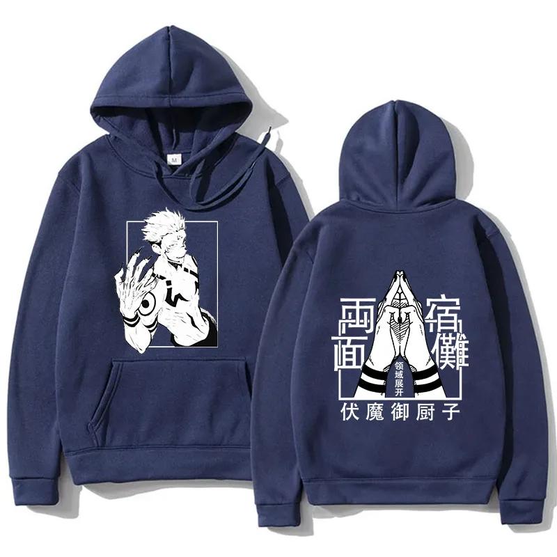 2024 Anime Jujutsu Kaisen Fushiguro Toji Graphic Hoodie Men Women Fashion Oversized Pullover Shirts Male Manga Fashion HoodyTop