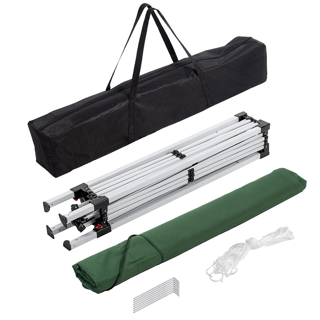 KADAX Zahradní altán Párty stan Obchodní pavilon 3x3m Na zahradu Zelený