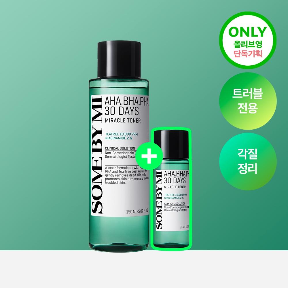 SoMe By Me Aha bAha pAha 30 Days Miracle Toner Special Set  150ml+30ml