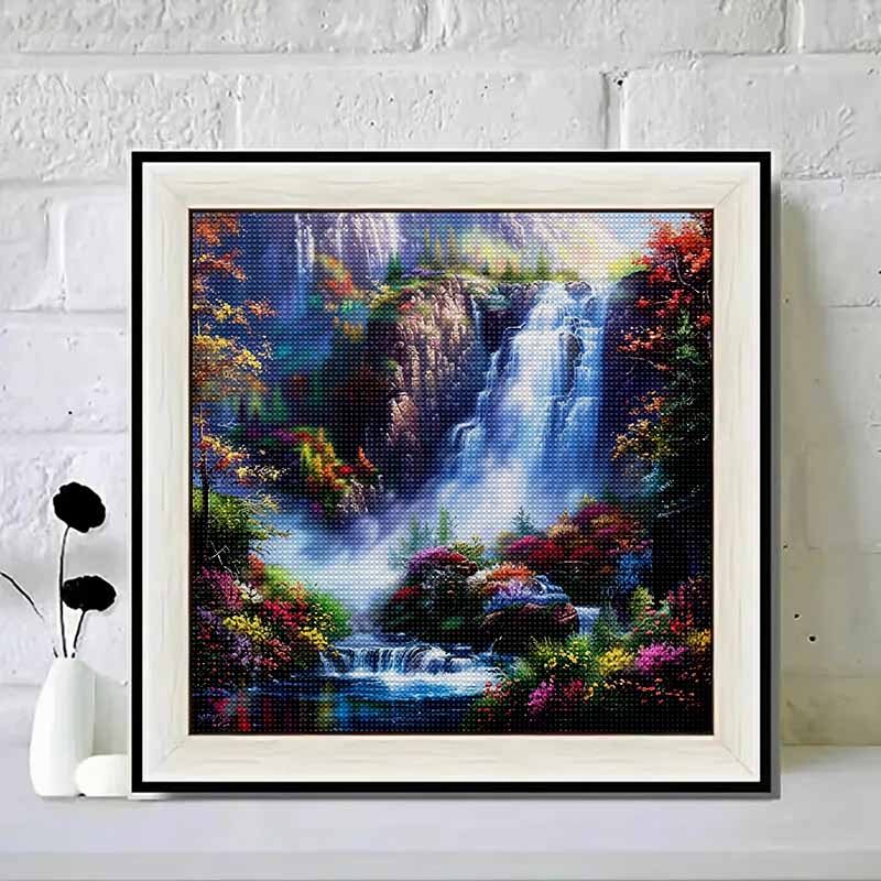 Neuankömmling 5D DIY Vollkreis Diamantmalerei "Landschaft" Stickerei Kreuzstich Heimdeko Geschenk