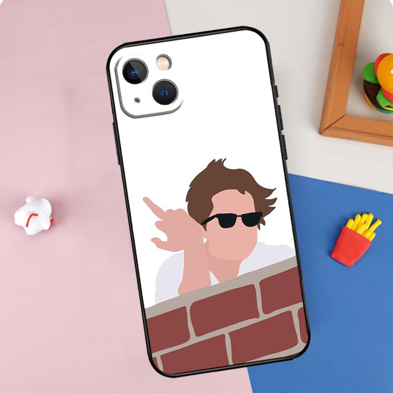 Robert Pattinson Funny Meme Phone Case For iPhone 16 Pro Max 11 12 13 Mini 14 15 Pro Max XR 16e 15 16 Plus Cover Shell