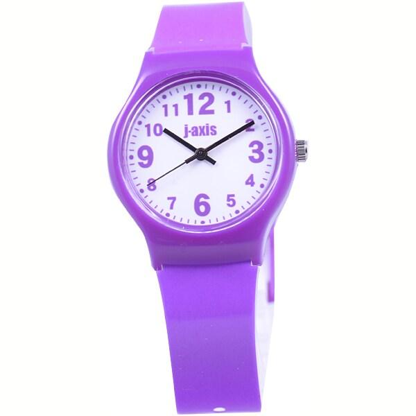 

J-AXIS Women s TCL27-PU (Colorful Watch Sun Flame) Round Watch Purple Analog