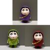 Shinchan Crayon Colorful Raincoat Standing Figure Desktop Decoration Cartoon
