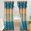Solimo Majestic Mandala Polyester 75% Blackout Grommet Door Curtains - Set of 2