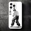 Baki the Grappler Anime Soft Phone Case for iPhone 16 16E 17 Air 15 Pro Max 14 Plus 13 Mini 11 12 7 Black Cover Back Shell