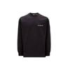 SS23 Letter Print Crewneck Long Sleeve Pullover Sweatshirt Men Sweatshirt Black H209K8G00001M2719999