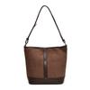 Suede Retro Small Bag Women's 2025 New Trendy Fashion Simple Shoulder Underarm Bag Messenger Bag Bucket Bag