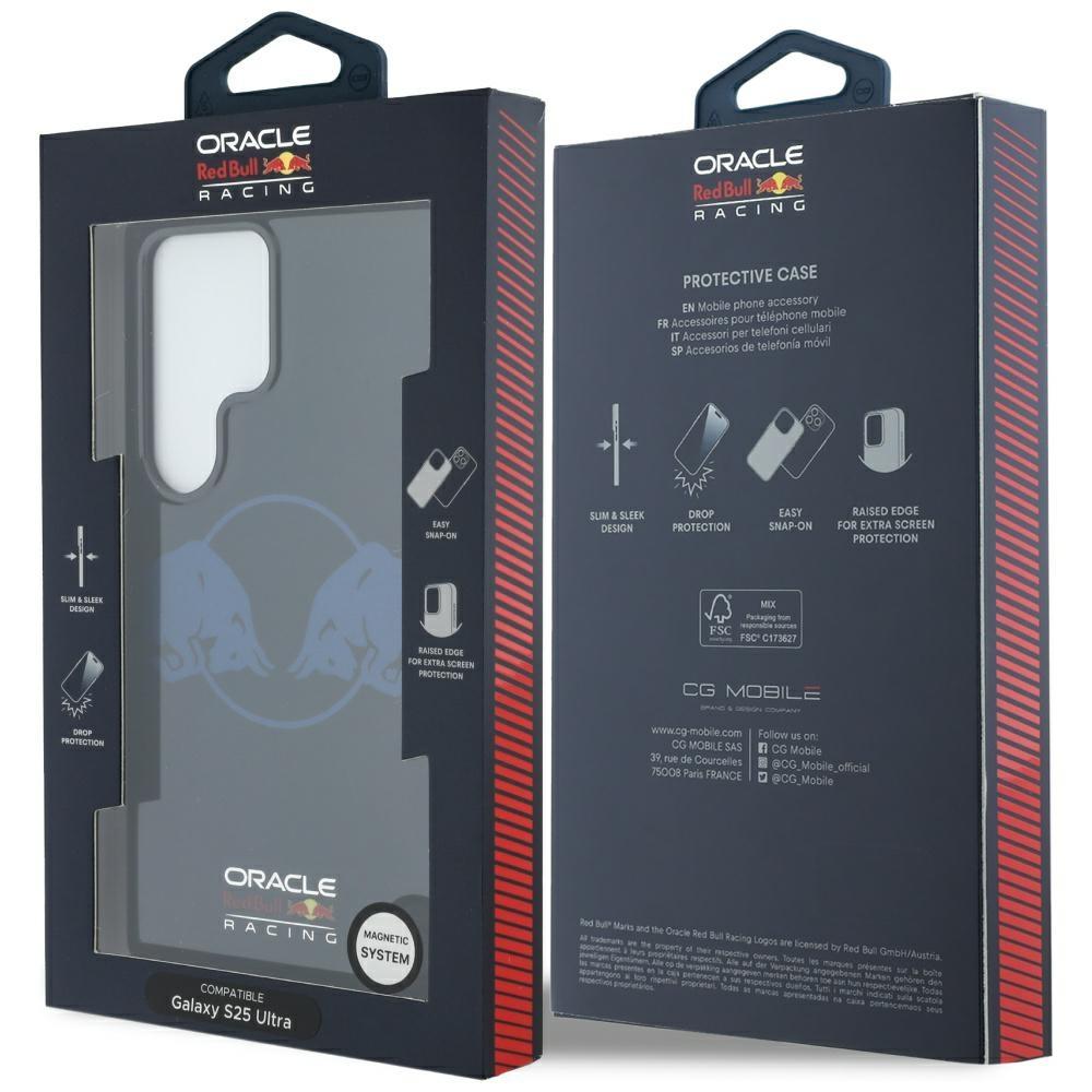 Pouzdro Red Bull Two Bulls Logo Magsafe Pro Samsung Galaxy S25 Ultra Granátové