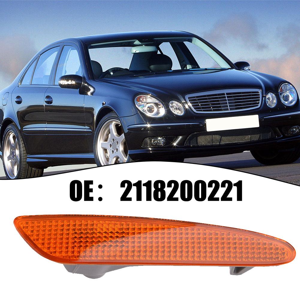 Lumina de semnalizare laterală a barei de protecție față dreapta, se potrivește pentru Mercedes-Benz W211 Clasa E, faruri pentru mașină, accesorii de schimb automate