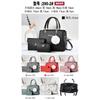 Fashion 3-in-1 Ladies Handbag Set, Cute Pom Pom Multiway Shoulder & Crossbody Daily Bags