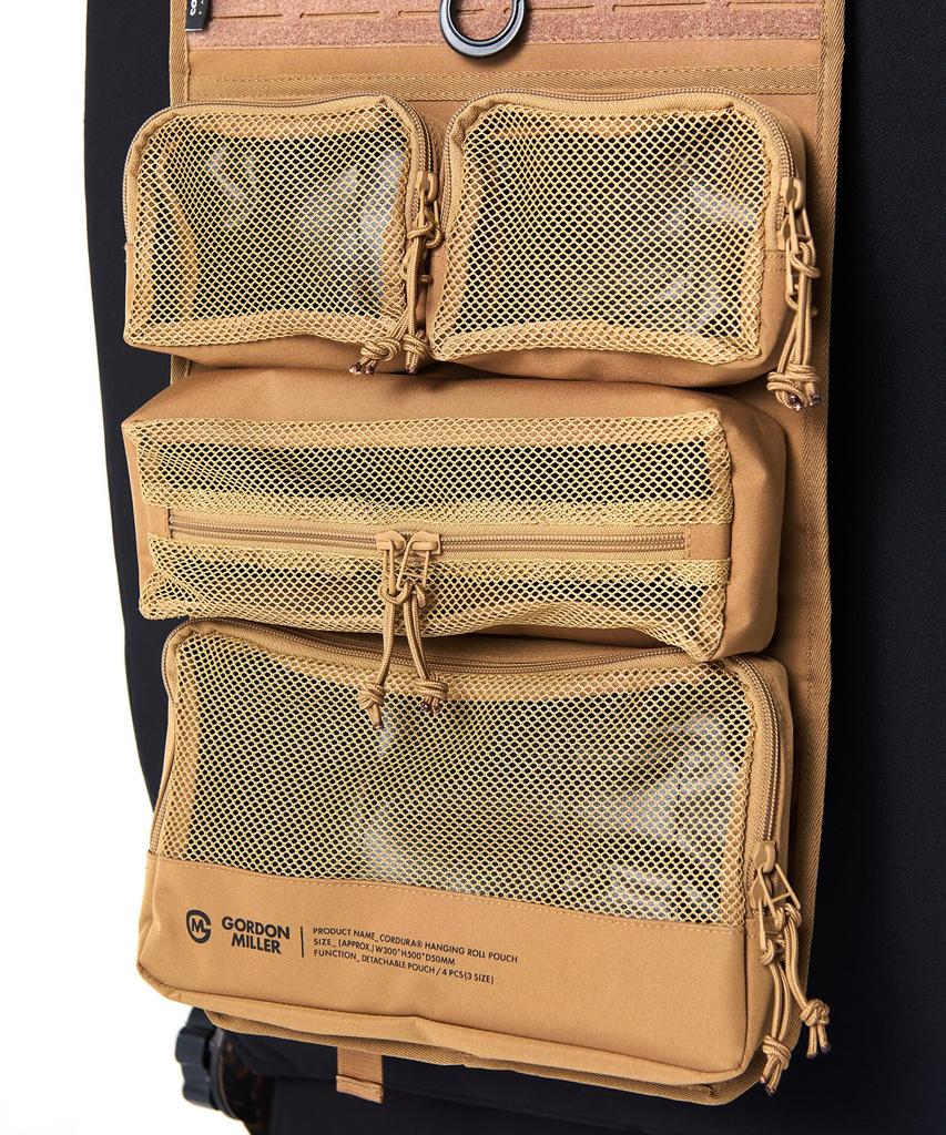 GORDON MILLER Cordura Hanging Roll Pouch Coyote